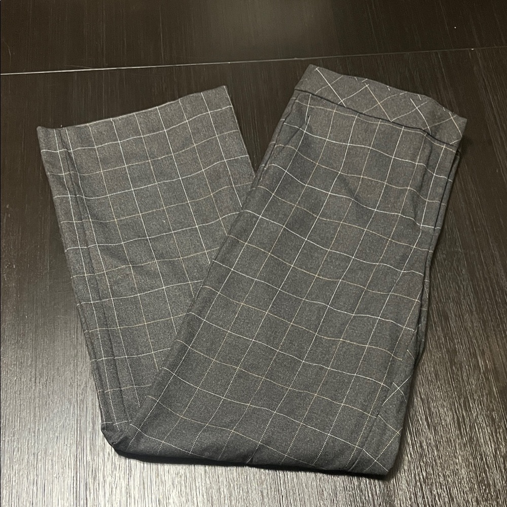 J. Jill Windowpane Trousers